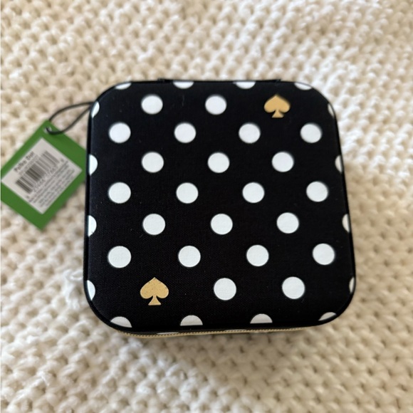 kate spade Jewelry - Kate Spade Polka Dot Travel Organizer for Jewelry - NWT